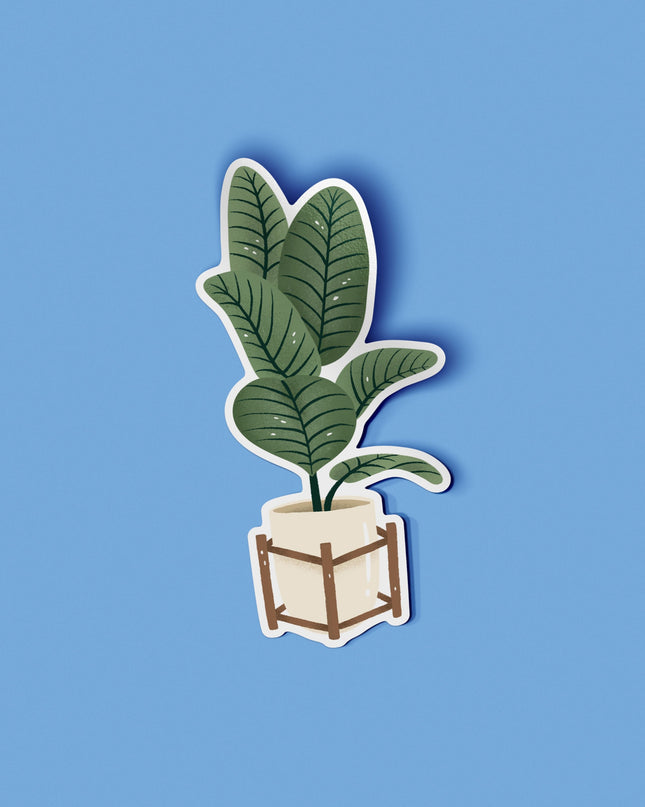 Bird of Paradise Gloss Vinyl Sticker