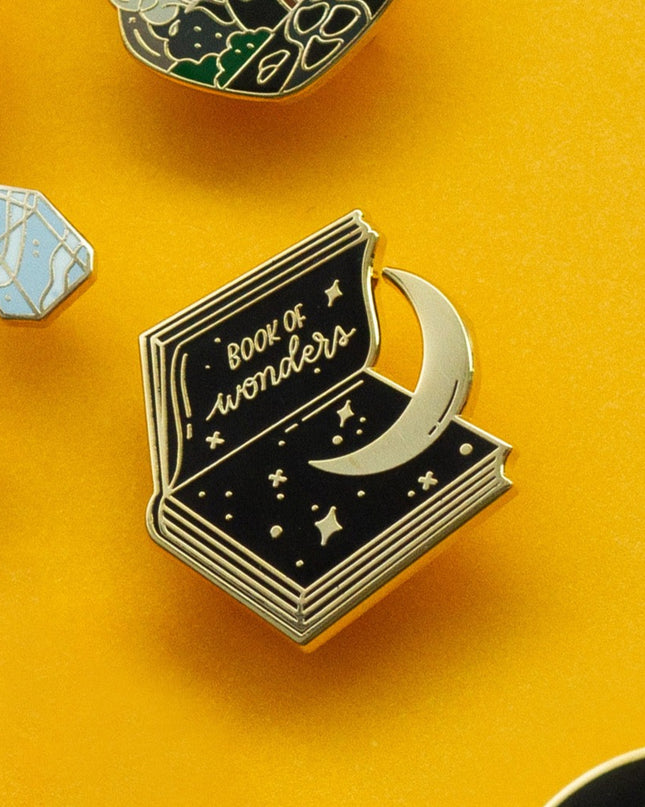 Book of Wonders Enamel Pin