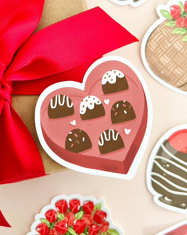 Box of chocolates Matte Vinyl Sticker