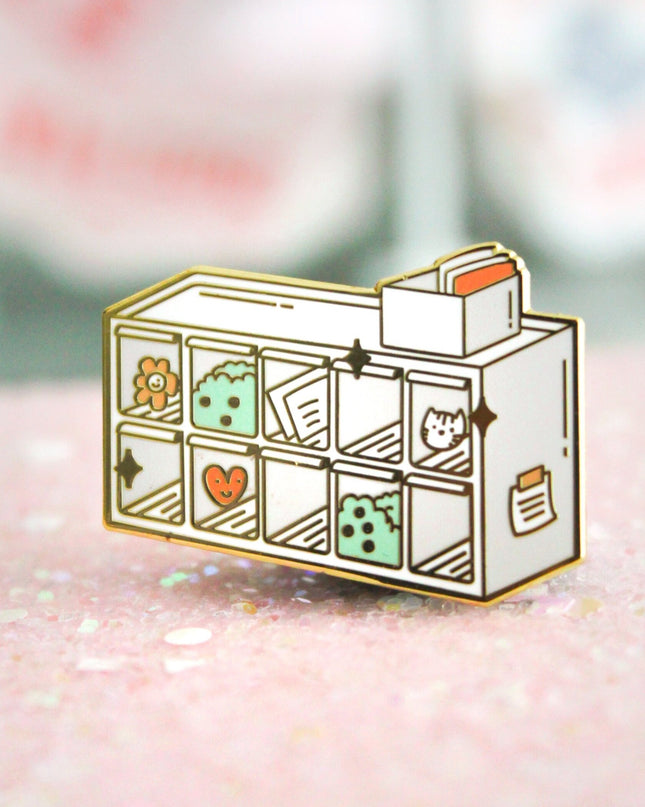 Craft Organizer Enamel Pin