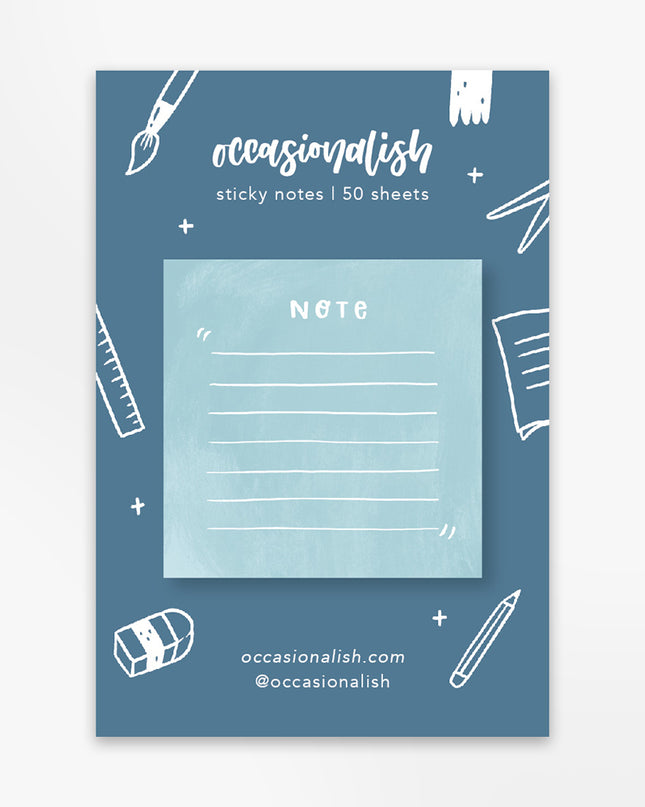 Sticky note | Simplicity: Blue