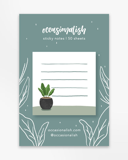 Sticky note | Tropical Plant
