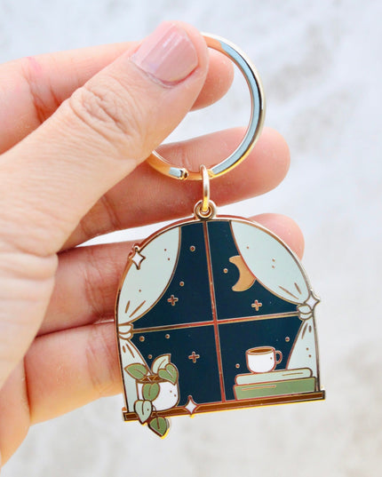 Cozy Nights Keychain