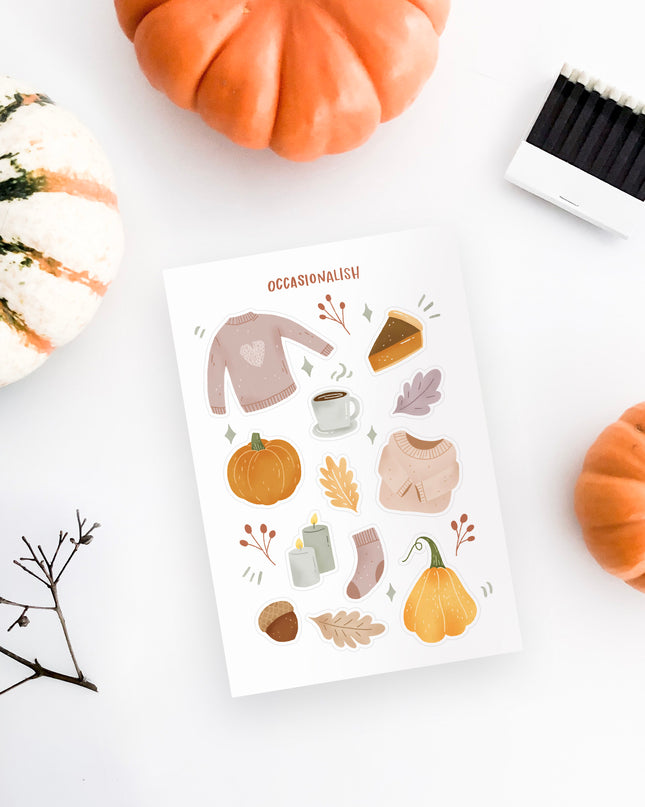 Fall Sticker Sheet