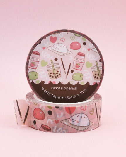 Asian Snacks Washi Tape