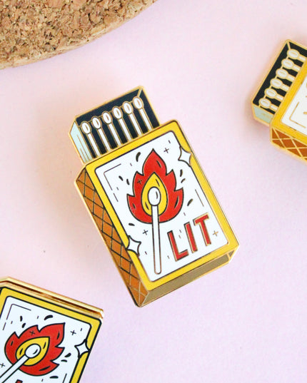 Lit Enamel Pin