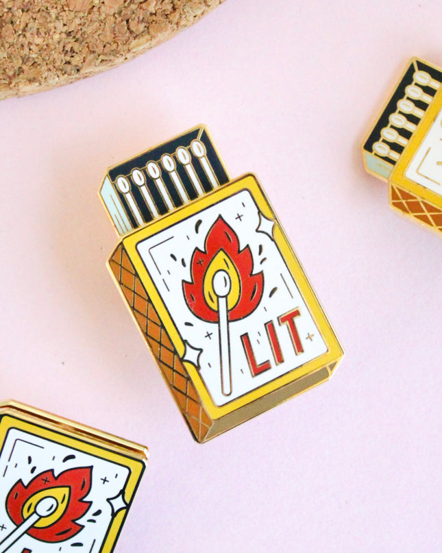 Lit Enamel Pin