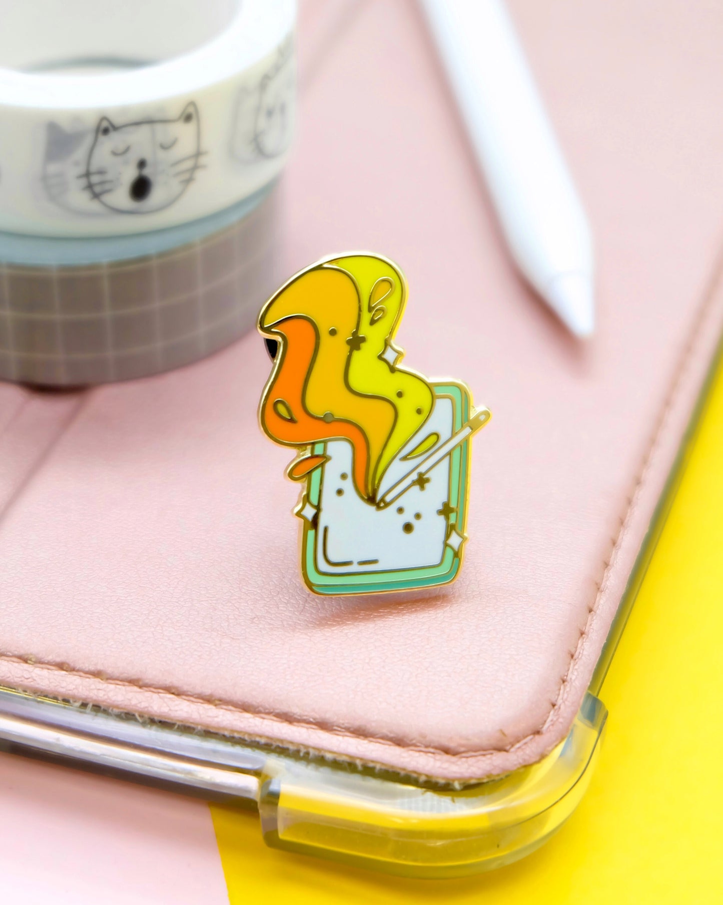 IPad Creative Enamel Pin