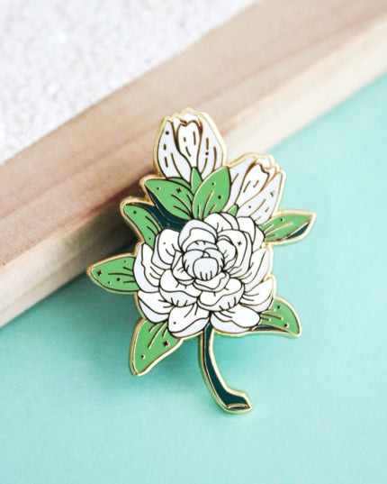 Jasmine Blossom Enamel Pin