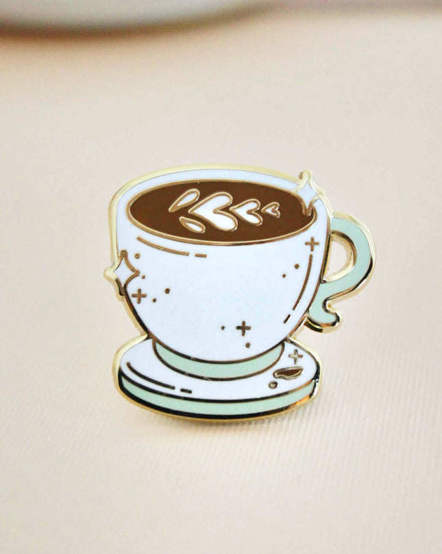 Latte of Love Enamel Pin