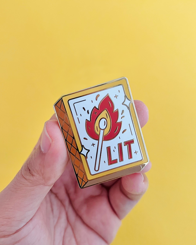 Lit Enamel Pin