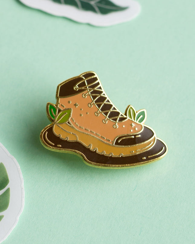 Hiking Boot Enamel Pin