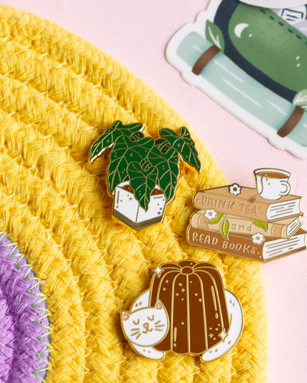 Alocasia Frydek Enamel Pin