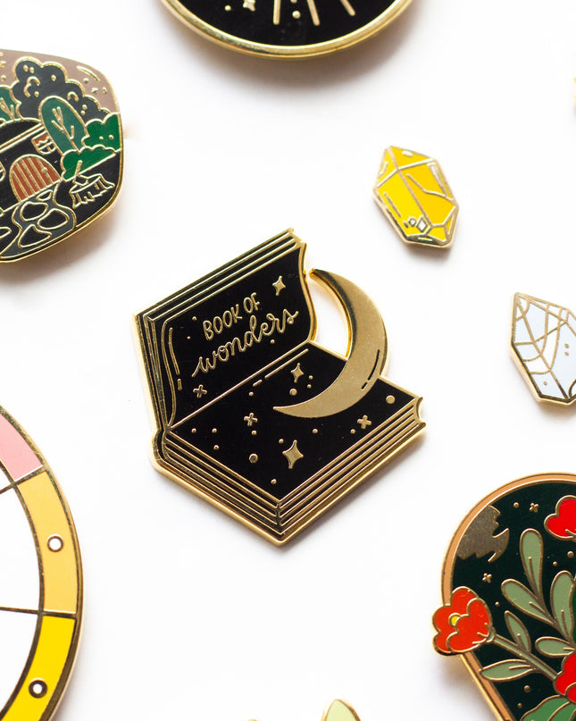 Book of Wonders Enamel Pin