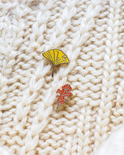 Autumn Leaves Mini Enamel Pin
