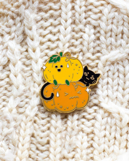 Pumpkin Enamel Pin