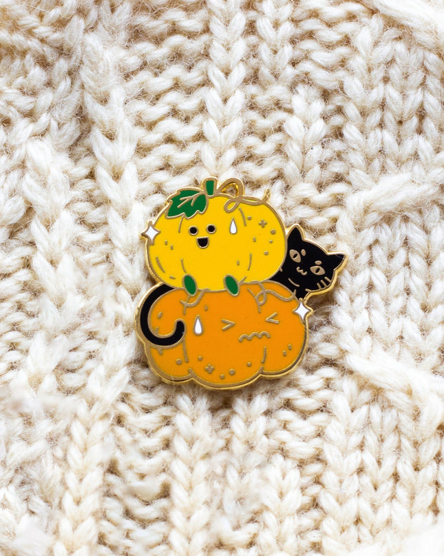 Pumpkin Enamel Pin
