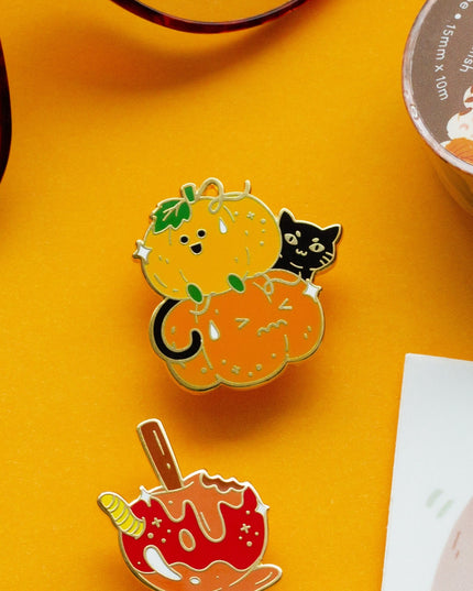 Pumpkin Enamel Pin
