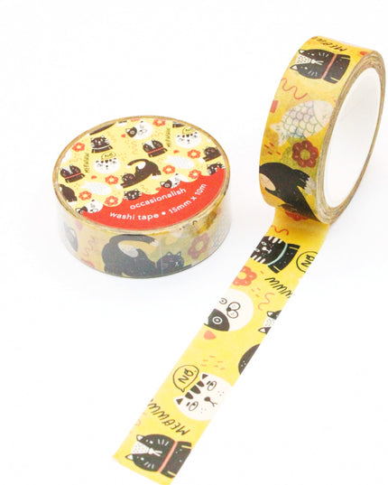 Feline Friends Washi Tape