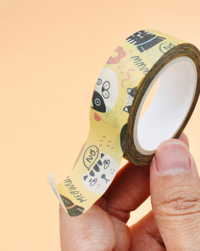 Feline Friends Washi Tape