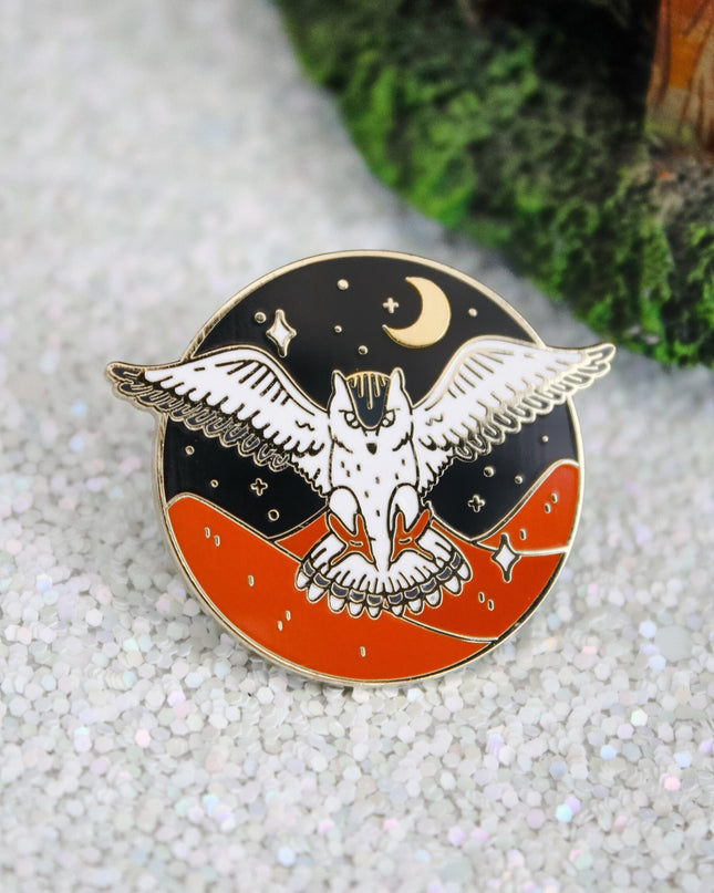The Night Guardian Enamel Pin