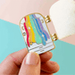 Rainbow Closet Enamel Pin