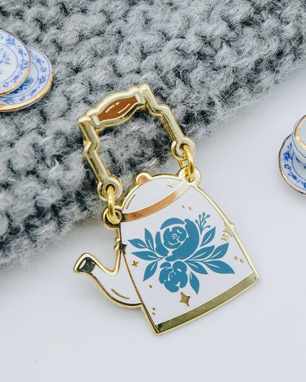 Teapot Enamel Pin
