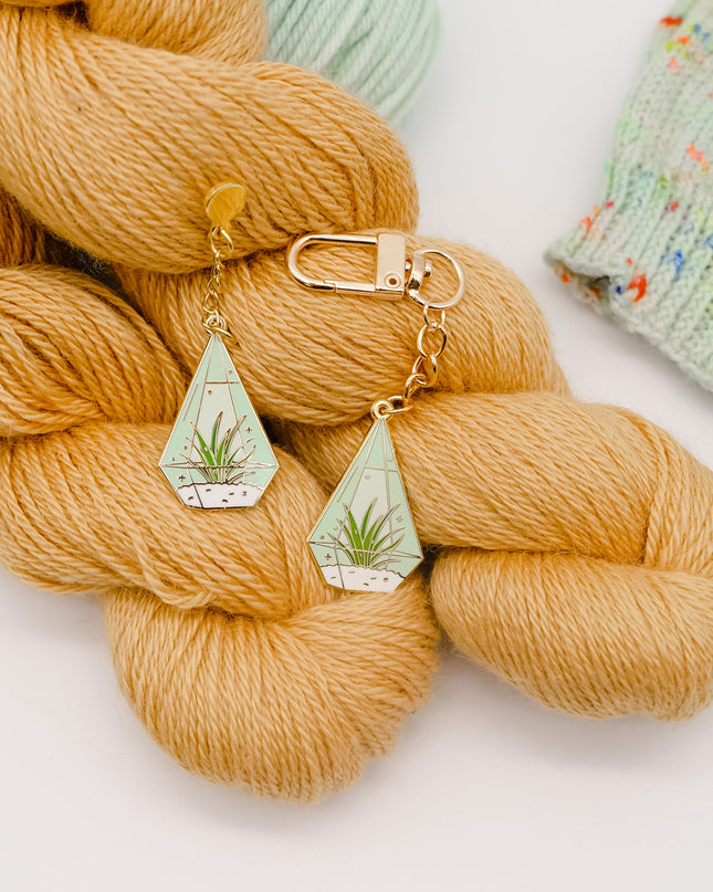 Air Plant Terrarium Keychain