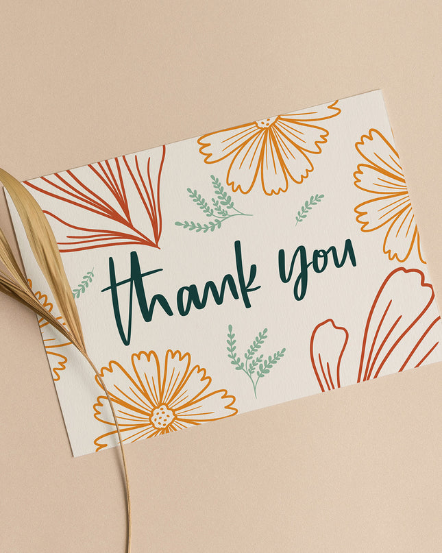 Floral Line Art Procreate Stamp Brushes