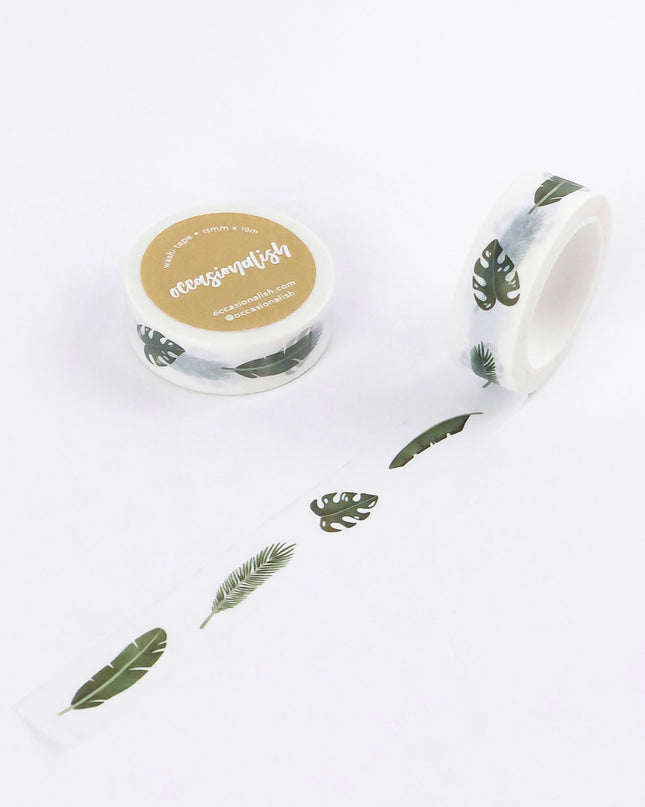 Tropical Leaves Washi Tape