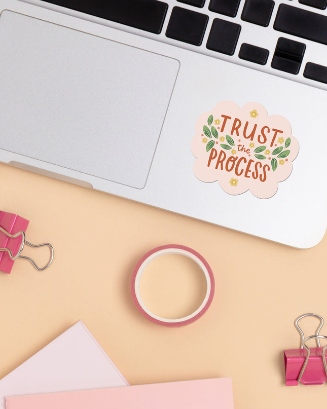 Trust the Process Vinyl Sticker
