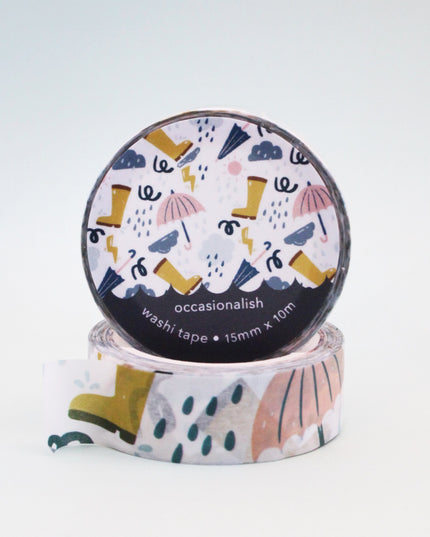 Rainy Days Washi Tape
