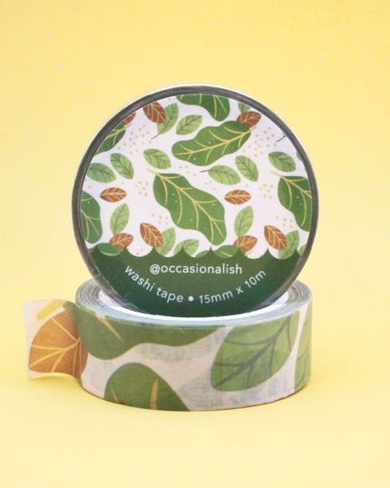 Lush Leaves Washi Tape