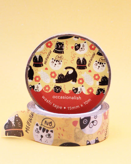 Feline Friends Washi Tape